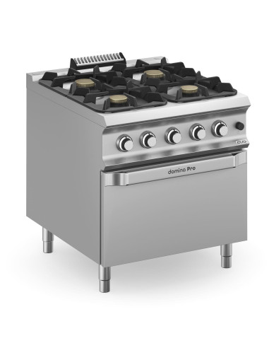 Fourneaux-gaz-4-feux-MBM-sur-four-à-air-pulsé