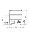 Dimensions-plancha-électrique-à-poser-MBM