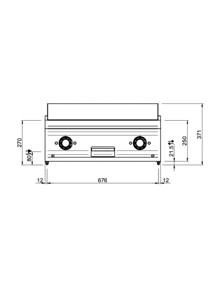 Dimensions-Plancha-électrique-rainurée-MBM