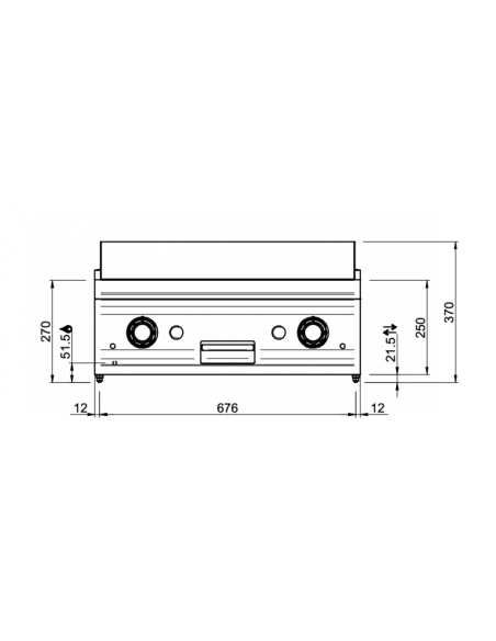Dimensions-plancha-chrome-gaz-MBM