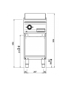 Dimensions-plancha-électrique-MBM-sur-placard