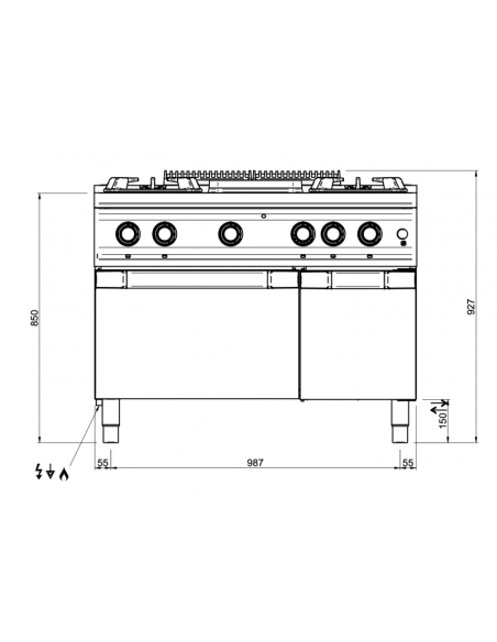 Dimensions-fourneau-gaz-4-feux-plaque-coupe-feux-sur-four-gaz-et-placard-MBM