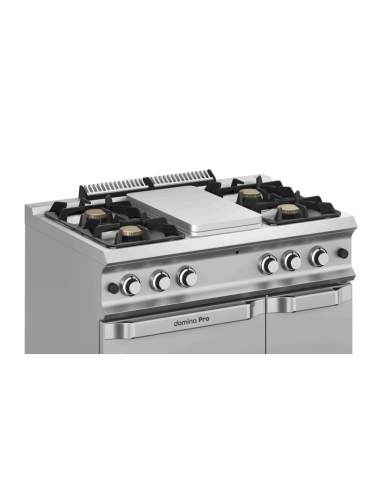 Dessus-fourneau-gaz-4-feux-plaque-coupe-feux-sur-four-gaz-et-placard-MBM