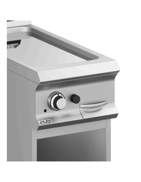 Plancha-gaz-lisse-chrome-MBM-gamme-900