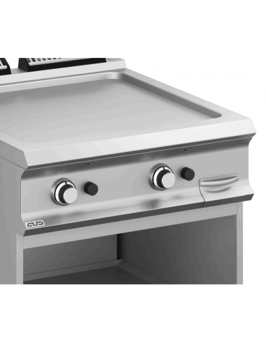 Plancha-gaz-lisse-acier-Martin-MBM-gamme-900