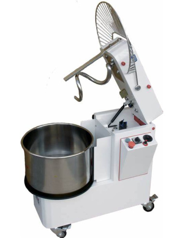 Pétrin Pizza Group 42 litres cuve extractible et tête relevable