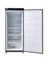 Armoire positive noire 1 porte pleine 600 litres