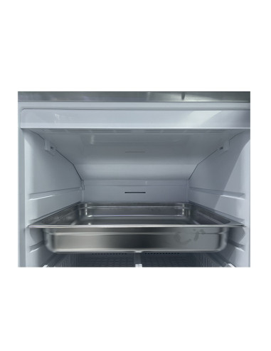 Armoire positive noire 1 porte pleine 600 litres