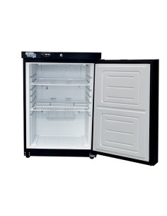 Armoire négative noire 1 porte pleine 2