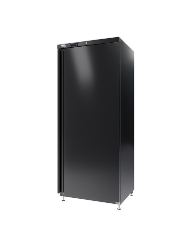 Armoire négative noire 1 porte pleine 600 litres