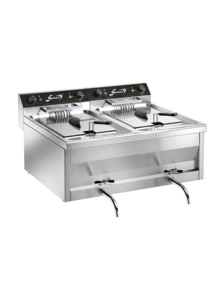 Friteuse-électrique-SOFRACA-2x9-litres-à-poser-92994