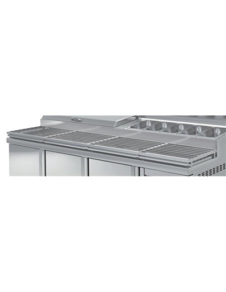 Grille avec tiroir de récupération en option