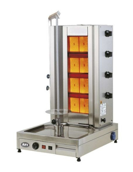 Shoarma gaz 4 brûleurs COLLIN LUCY