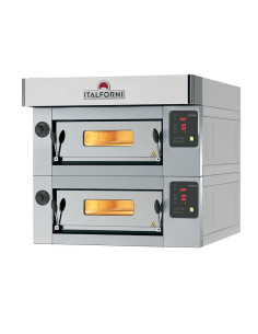 Four-à-pizzas-2x6 pizzas-électrique-ITALFORNI-B208DI