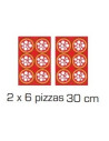 Dimensions pizzas