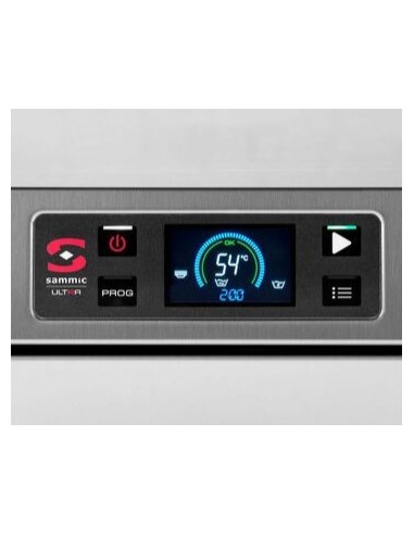 Ecran LCD lave-verres panier 40x40 cm Sammic UX40B
