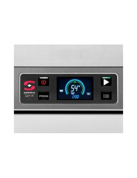 Ecran LCD lave-verres panier 40x40 cm Sammic UX40B