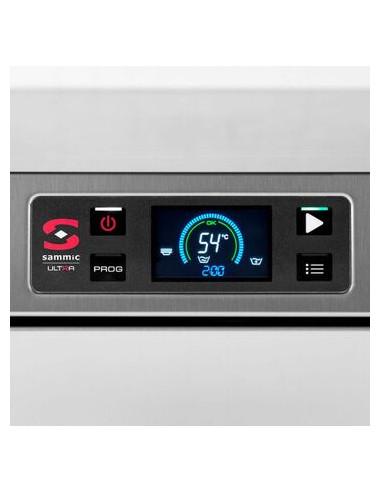 Ecran LCD lave-vaisselle panier 50x50 cm Sammic UX-50SB-DD