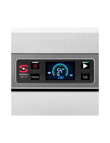 Ecran LCD lave-vaisselle panier 50x50 cm Sammic UX-50SD-DD