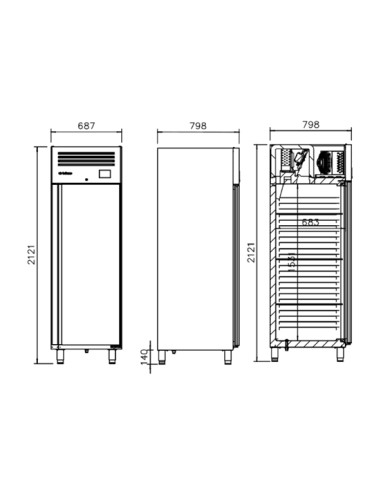 Dimensions AGB701BTPAST