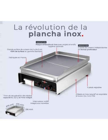 Plaque-à-snacker-Krampouz-électrique