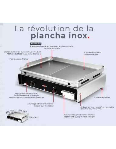 Plaque-à-snacker-Krampouz-gaz