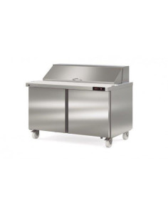 Saladette réfrigérée haut rendement 24 bacs GN1/6