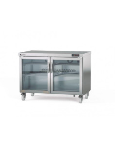 Meuble réfrigérée haut rendement 2 portes vitrées
