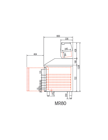 Dimensions MR 80