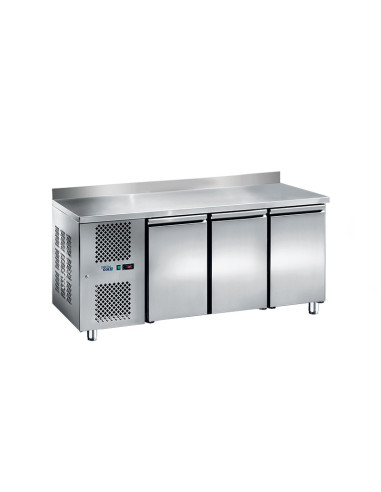 Desserte réfrigérée groupe gauche 3 portes adossée