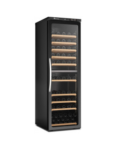 Cave à vin 1 porte vitrée 2 zones de températures