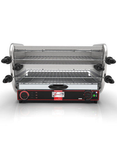 Toaster électrique 2 niveaux Sofraca 11052-2