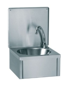 Lave-mains avec dosseret TOURNUS EQUIPEMENT