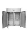 Armoire positive inox 2 portes GN2/1