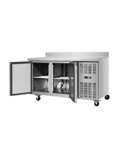 Desserte réfrigérée positive adossée 2 portes Skyrainbow 2