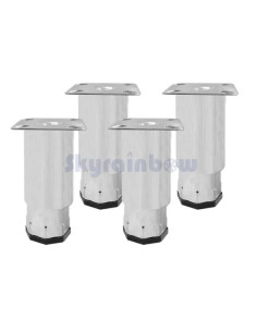 Kit 4 pieds pour desserte et armoire froide Skyrainbow