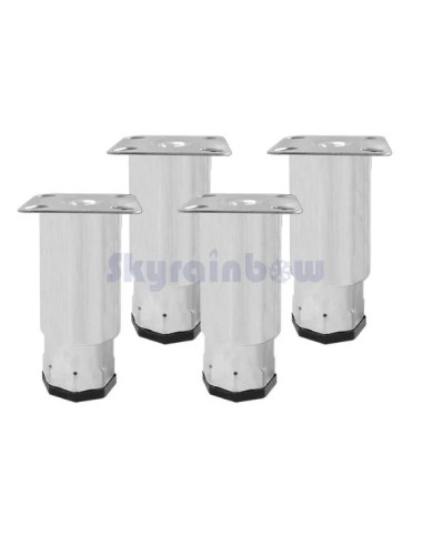 Kit 4 pieds pour desserte et armoire froide Skyrainbow