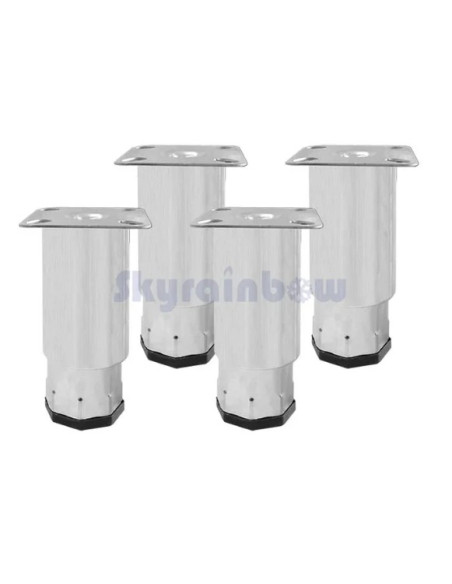 Kit 4 pieds pour desserte et armoire froide Skyrainbow