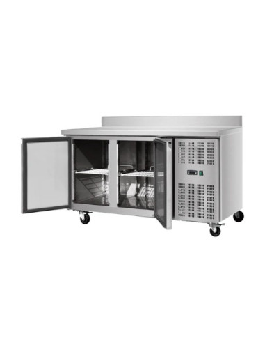 Desserte réfrigérée positive adossée 2 portes GN1/1