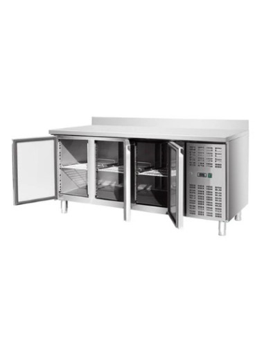 Desserte réfrigérée positive adossée 3 portes Skyrainbow