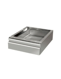 Tiroir pour table inox profondeur 60 cm