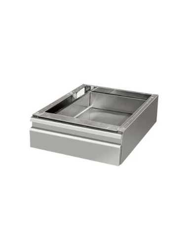 Tiroir pour table inox profondeur 60 cm