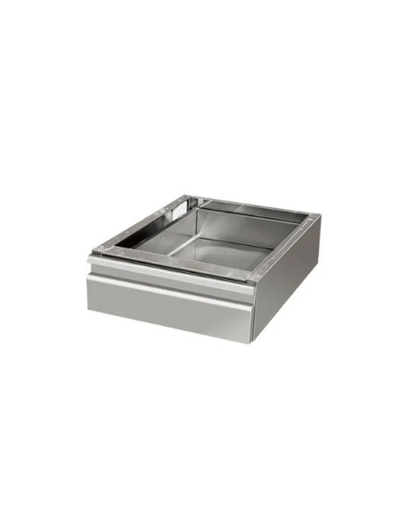 Tiroir pour table inox profondeur 60 cm