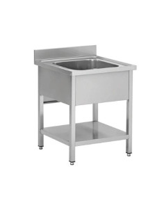 Plonge inox 1 bac