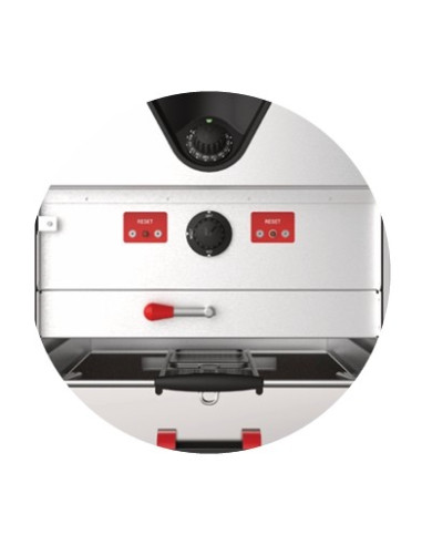 Friteuse Valentine 15-18 litres sur coffre régulation