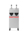 Friteuse Valentine 2x7-8 litres sur coffre CORE2200T