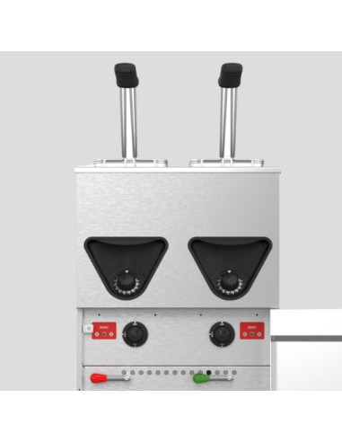 Friteuse Valentine 7-8 litres sur coffre régulation