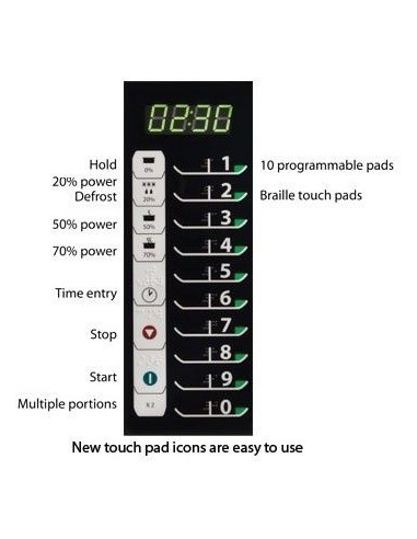 Four Micro-ondes MENUMASTER 1000W-34 litres