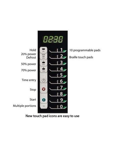 Four Micro-ondes MENUMASTER 1000W-34 litres