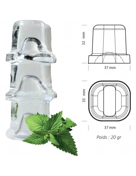 Machine à glaçons ICEMATIC 28Kg réserve de 7Kg